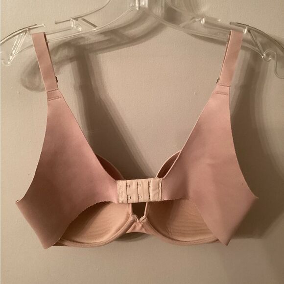 SOMA SIZE 36C NUDE BEIGE VANISHING BACK FULL COVERAGE UNDERWIRE BRA - Picture 4 of 7